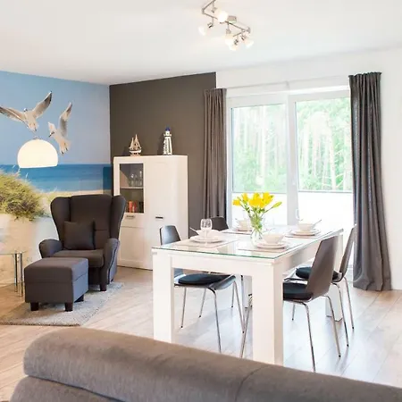 Apartment Kuestenwaldblick Mit Privat Sauna, 87qm & 2 Schlafzimmern Graal-Mueritz